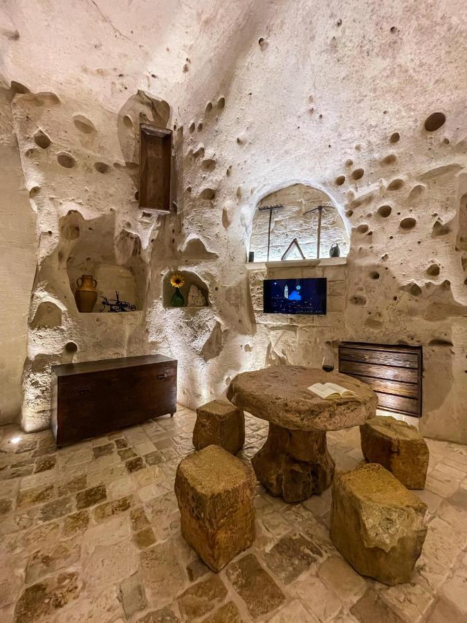 La Suite Nella Roccia Matera Exterior foto